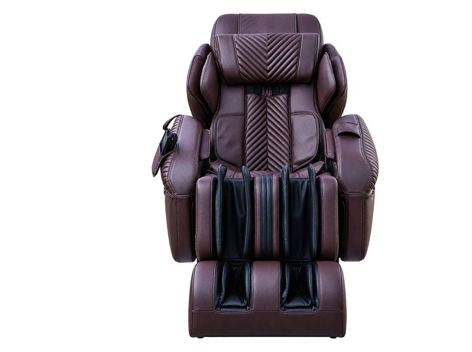 Luraco iRobotics 11 (i11) Special Edition Medical Massage Chair - Chocolate - front view
