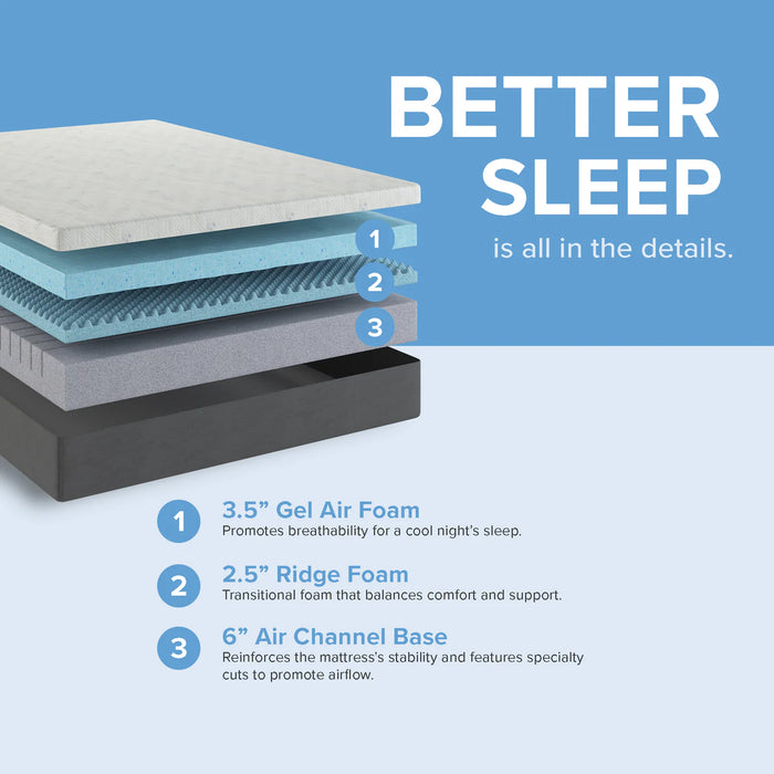 Bedplanet 12” Essentials Soft Memory Foam Mattress - Bedplanet