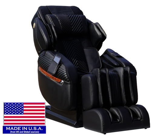 Luraco iRobotics 11 Special Edition Medical Massage Chair - Black - Bedplanet