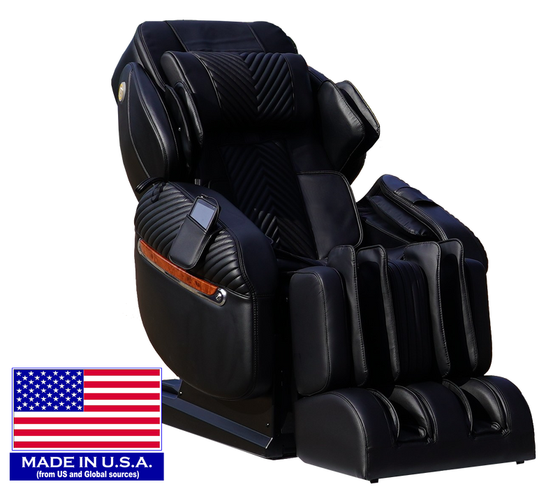 Luraco iRobotics 11 Special Edition Medical Massage Chair - Black - Bedplanet