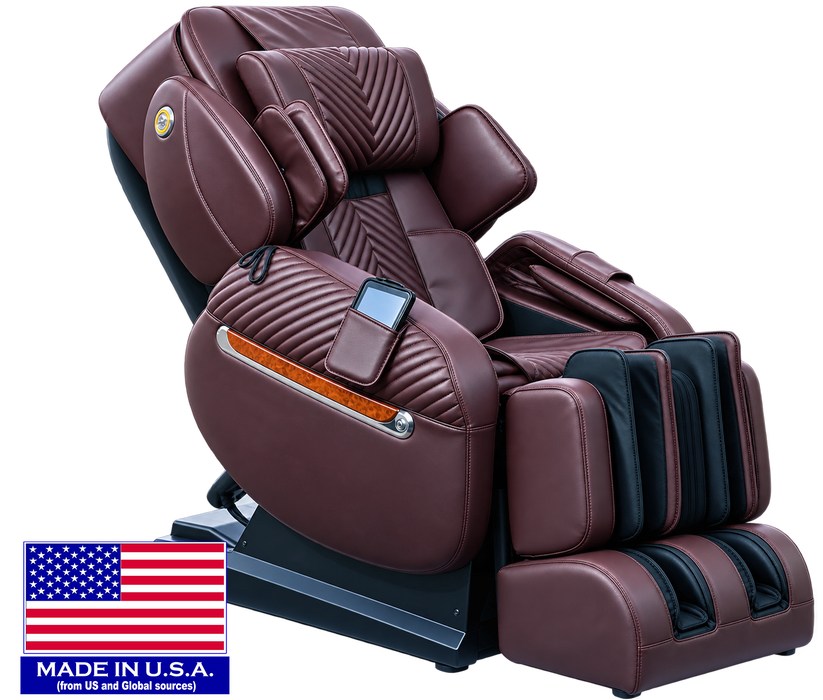 Luraco iRobotics 11 Special Edition Medical Massage Chair - Chocolate - Bedplanet