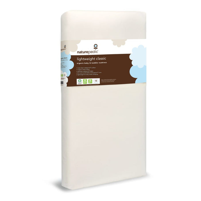 Naturepedic Classic Organic Cotton Crib Mattress