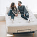 Naturepedic Concerto Pillow Top Hybrid Latex Mattress lifestyle shot 2