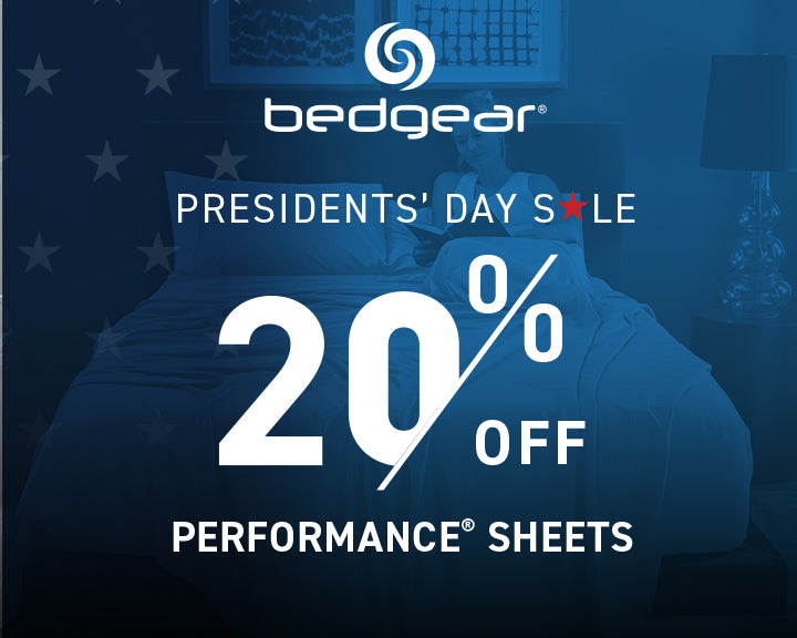 Bedgear Presidents' Day Sale - Save 20% on Performance Sheets