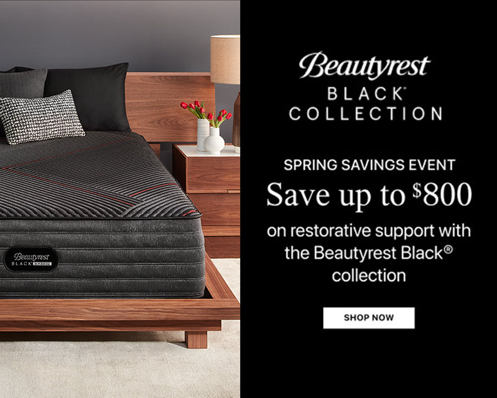 Beautyrest Black Collection Spring Sales Event Save up to $800 on select adjustable mattress sets