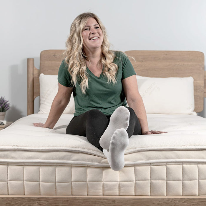 Naturepedic Concerto Pillow Top Hybrid Latex Mattress layer detail