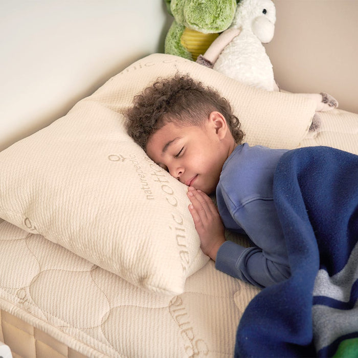 Naturepedic PLA Kids Pillow with Organic Fabric