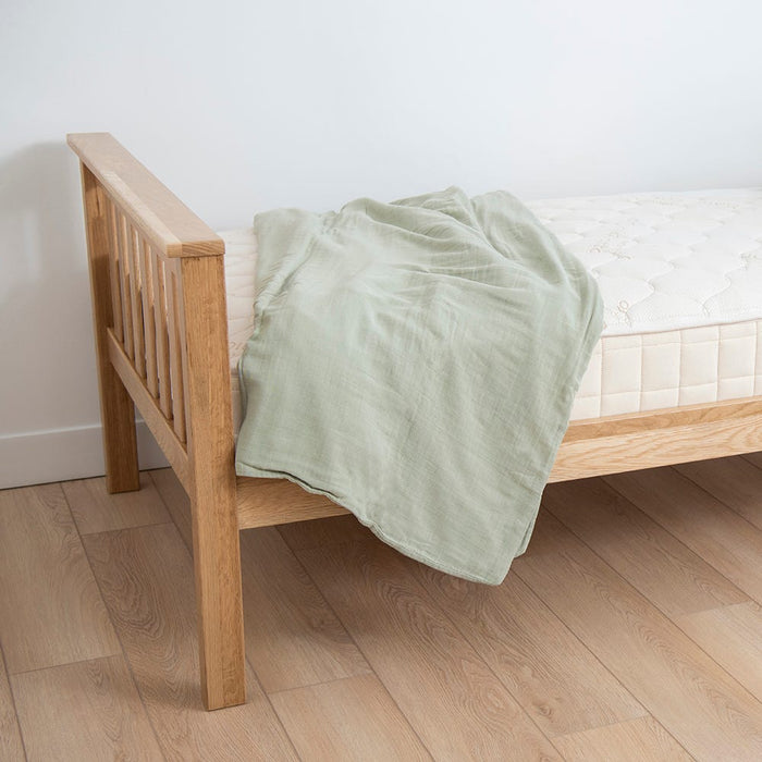 Naturepedic Breathable Organic Cotton Muslin Kids Blanket