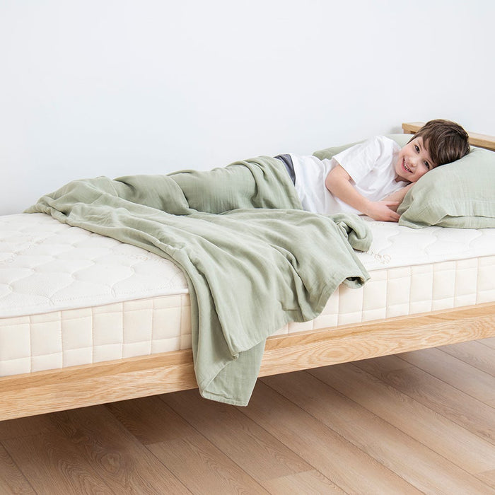 Naturepedic Breathable Organic Cotton Muslin Kids Blanket