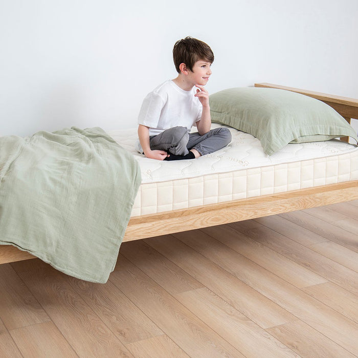 Naturepedic Organic Cotton Breathable Muslin Duvet Covers & Shams for Kids