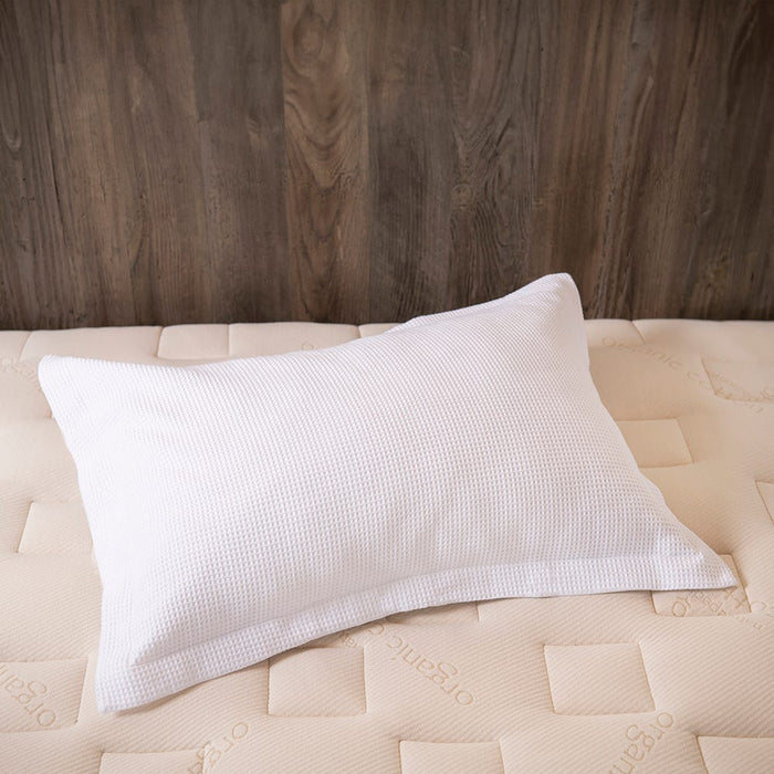 Naturepedic Organic Cotton Waffle Duvet Covers & Shams for Kids