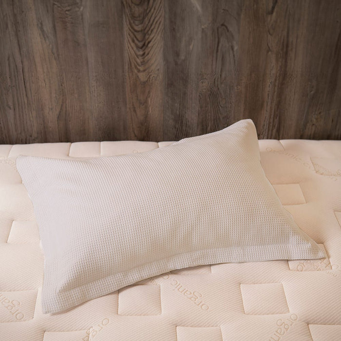 Naturepedic Organic Cotton Waffle Duvet Covers & Shams for Kids