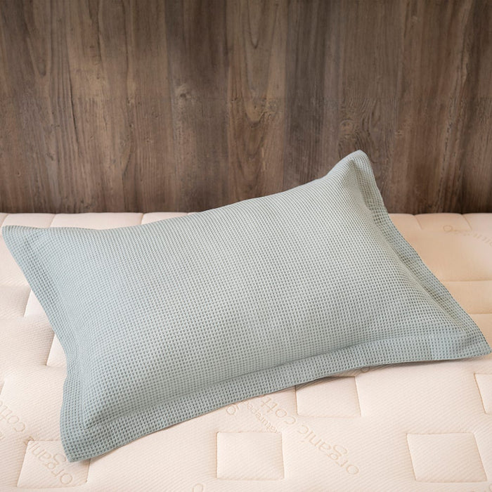 Naturepedic Organic Cotton Waffle Duvet Covers & Shams for Kids