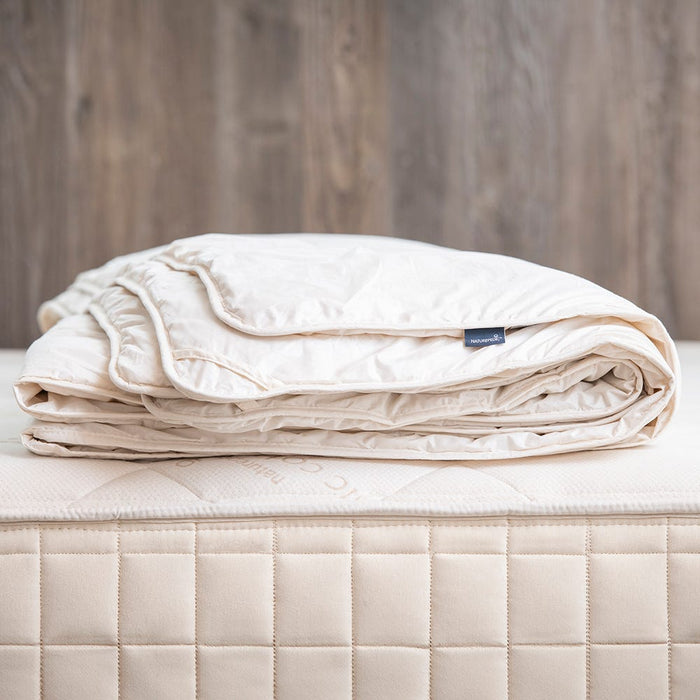 Naturepedic Alpaca Duvet Insert Comforter with Organic Cotton Fabric for Kids