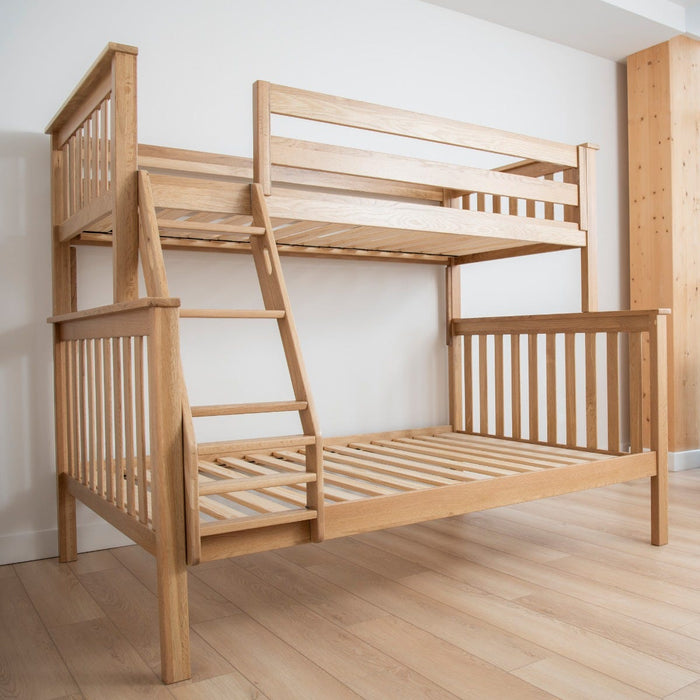 Naturepedic Savona FSC®-Certified Oak Kids Bed/Bunk Bed