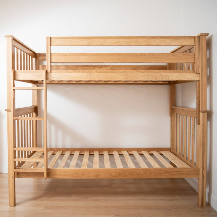 Naturepedic Savona FSC®-Certified Oak Kids Bed/Bunk Bed