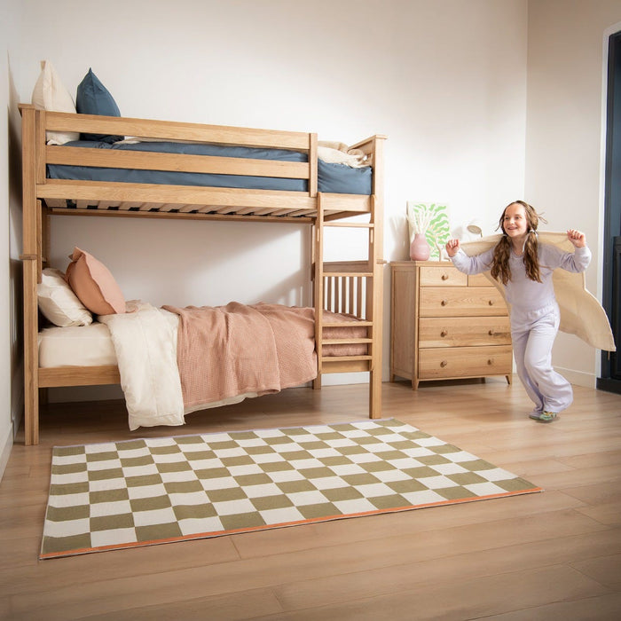 Naturepedic Savona FSC®-Certified Oak Kids Bed/Bunk Bed