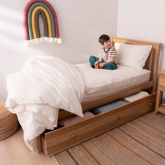 Naturepedic Savona FSC®-Certified Oak Kids Bed/Bunk Bed