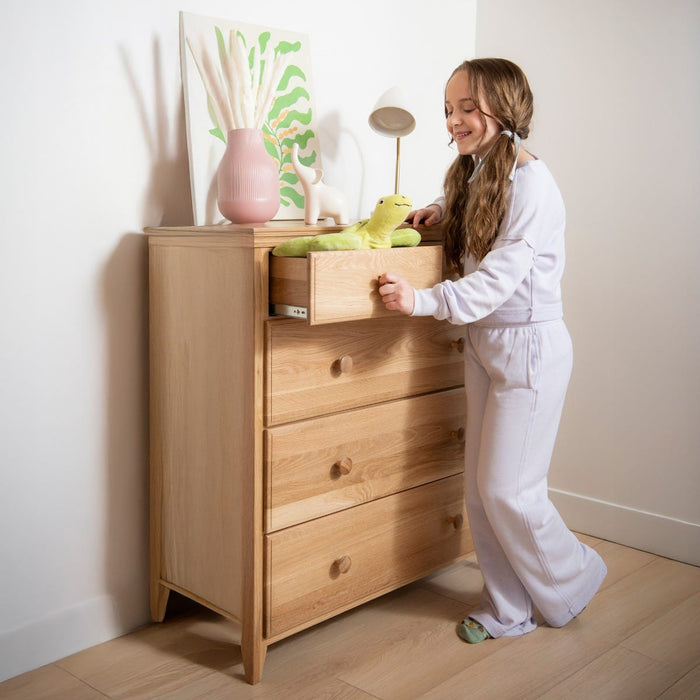Naturepedic Savona Kids FSC®-Certified Oak Chest of Drawers