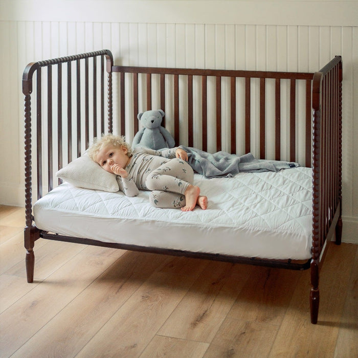 Naturepedic Organic Quilted Toddler Mattress Pad - Waterproof