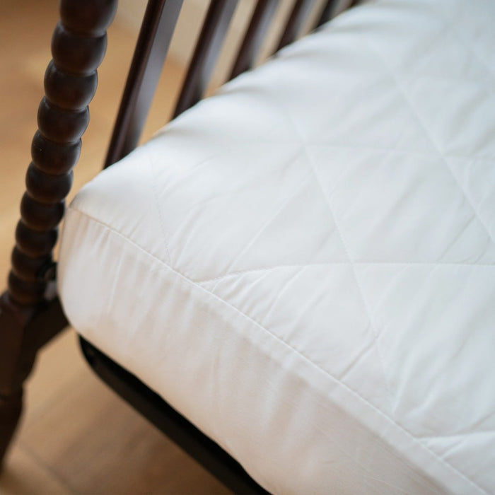 Naturepedic Organic Quilted Toddler Mattress Pad - Waterproof