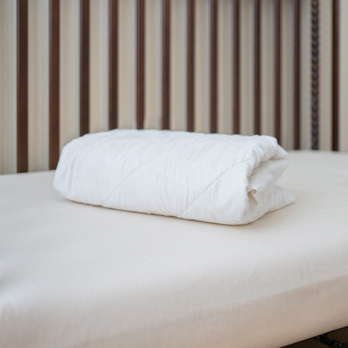 Naturepedic Organic Quilted Toddler Mattress Pad - Waterproof