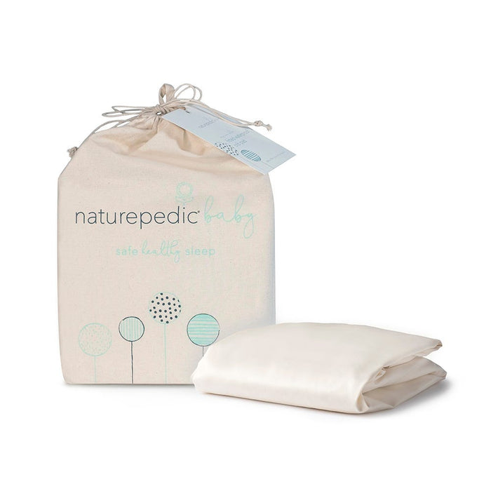 Naturepedic Organic Sateen Crib Sheets