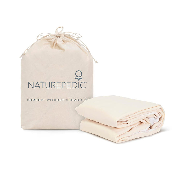 Naturepedic Organic Waterproof Kids Mattress Protector Pad