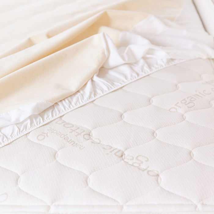 Naturepedic Organic Waterproof Kids Mattress Protector Pad