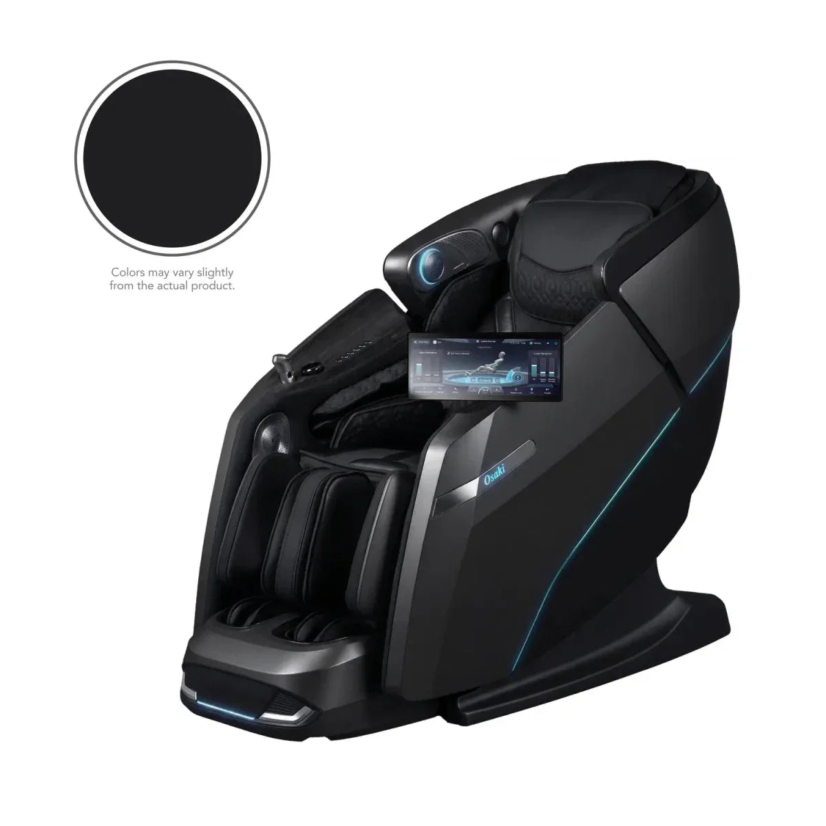 Osaki Platinum Vanguard Duo 4D massage chair - Black