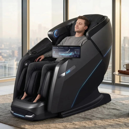 Osaki Platinum Vanguard Duo 4D massage chair - Brown