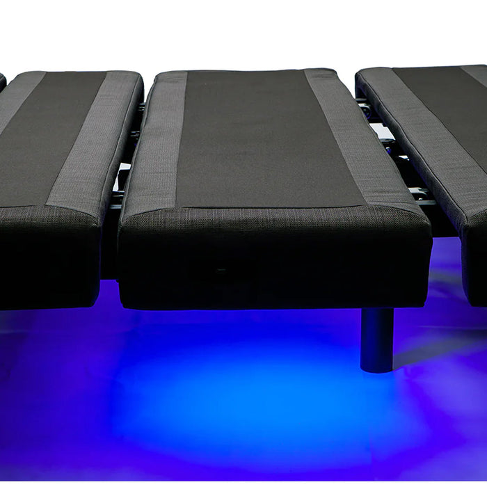 Rize Contemporary IV adjustable bed motion activated under-bed LED lighting - Bedplanet