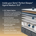 Serta Perfect Sleeper Cascade Bluff Medium Hybrid mattress layers diagram