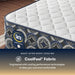 Serta Perfect Sleeper Cascade Canyon Firm cooling cover fabric close-up
