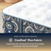 Serta Perfect Sleeper Cascade Range Extra Firm cooling cover fabric close-up