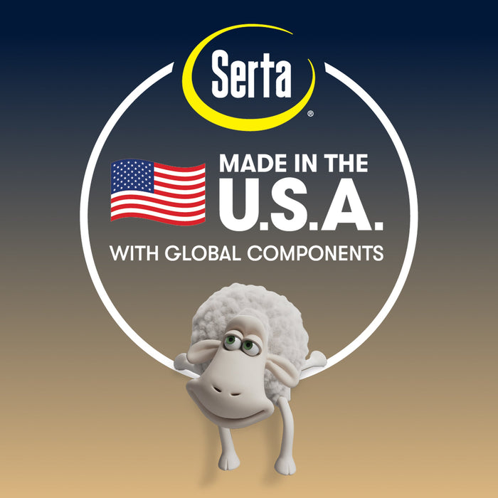 Serta Perfect Sleeper made in the USA with global components