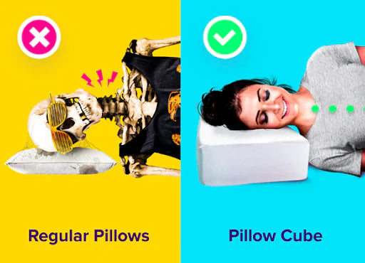 Pillow Cube Side Cube Riser - Bedplanet