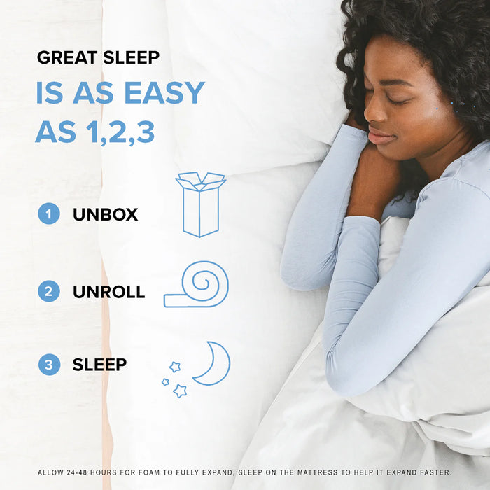 Bedplanet 10” EcoCore Origin Medium Firm Mattress - Bedplanet