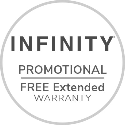 Infinity's  Free Promo Warranty (3-Yr Parts and Labor, 5-Yr Mechanical)