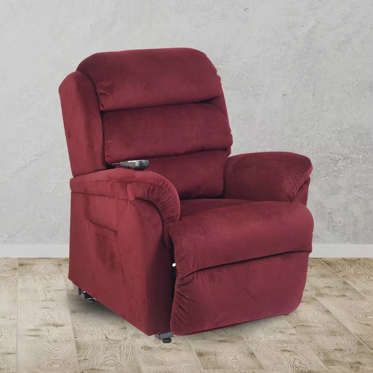 Red Lift Chair UltraComfort Polaris UC559-Small Power Lift Chair