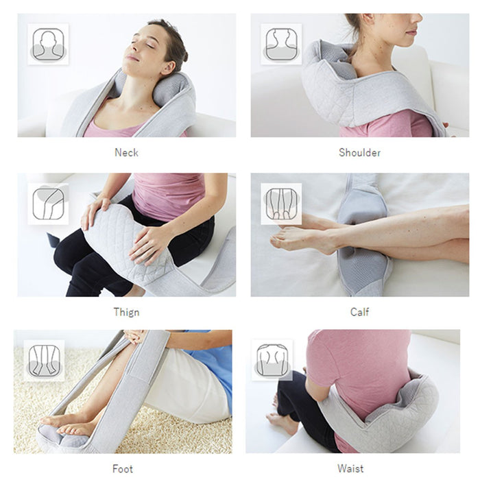 Synca Quzy Premium Wireless Neck and Shoulder Massager Bedplanet